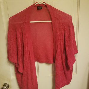 Short sleeve cardigan
